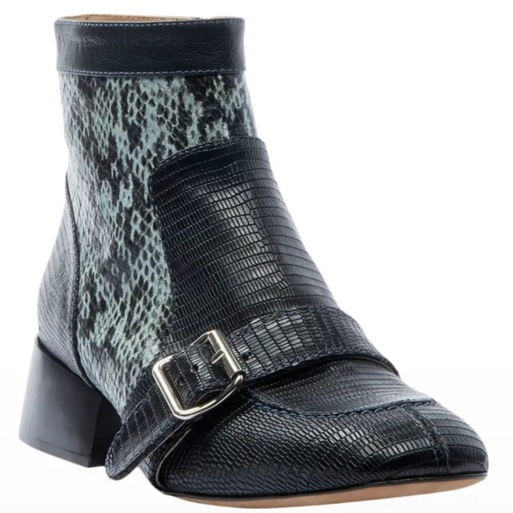 Chloe Susan Buckle Exotic Boots